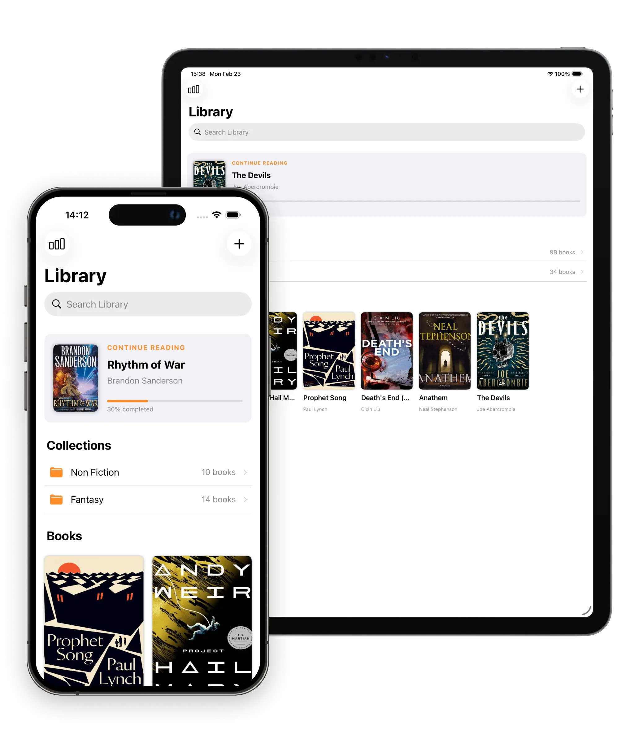 FlowReader syncing progress across devices